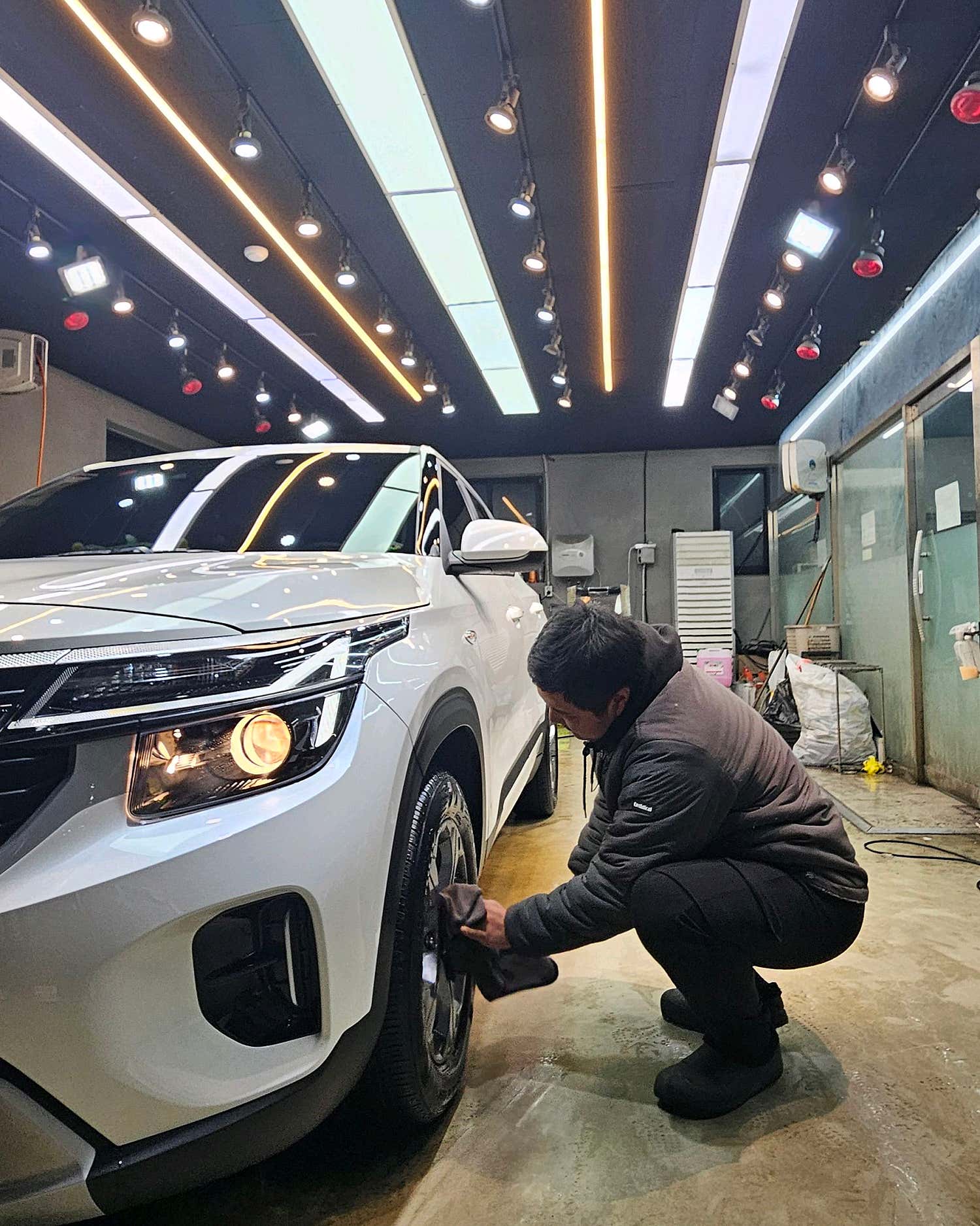 셀토스 휠 케어