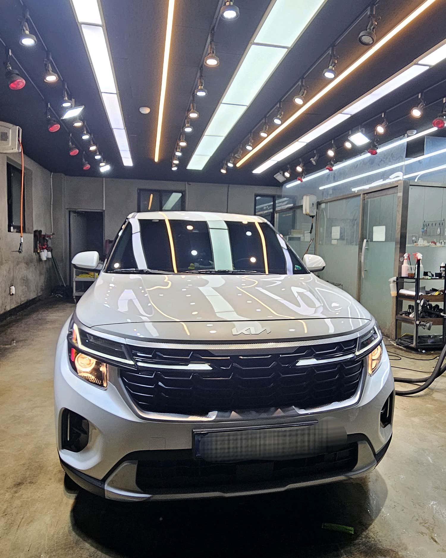 셀토스 세차 완성